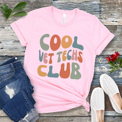 Cool Vet Techs Club T-Shirt