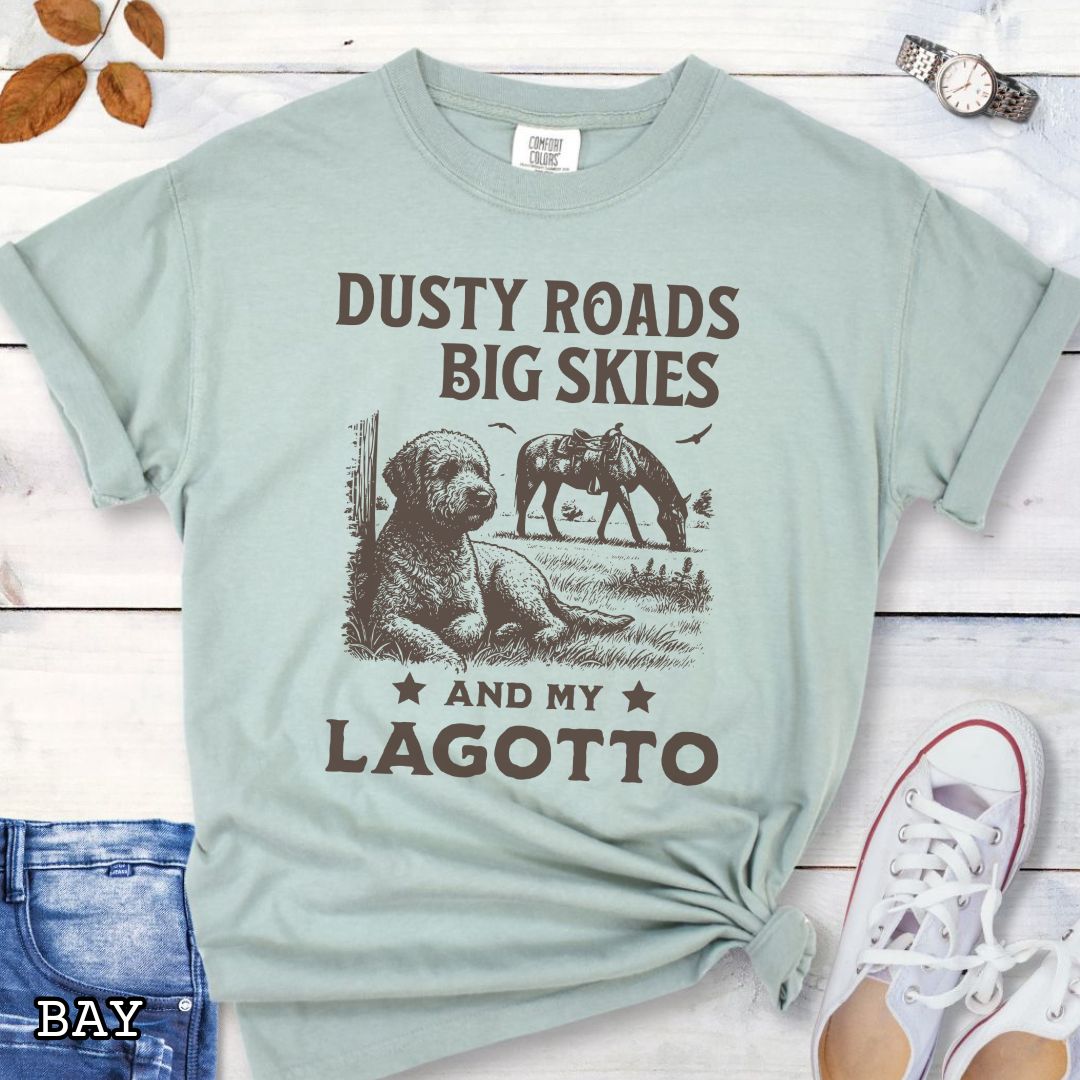 Dusty Roads Lagotto T-Shirt