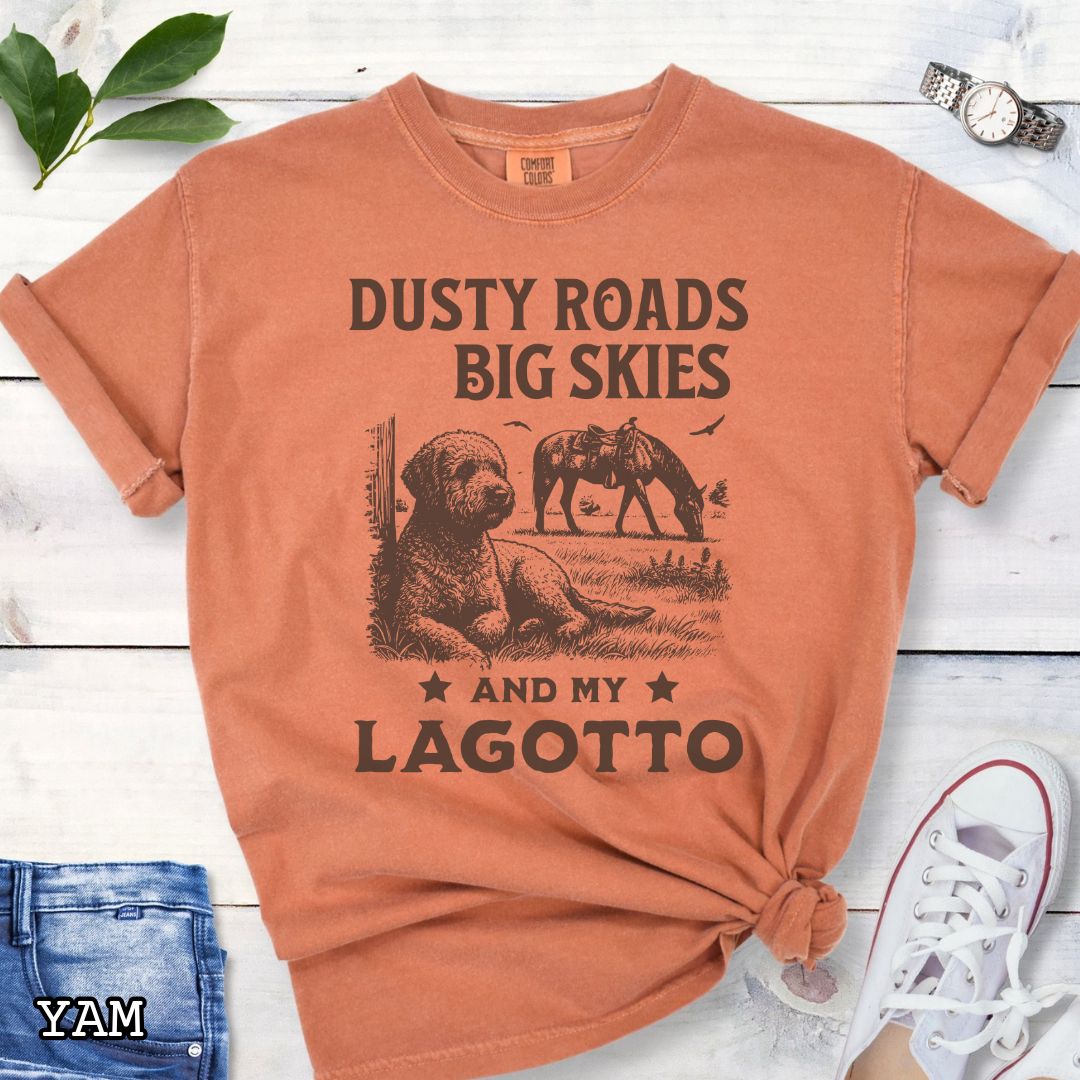 Dusty Roads Lagotto T-Shirt
