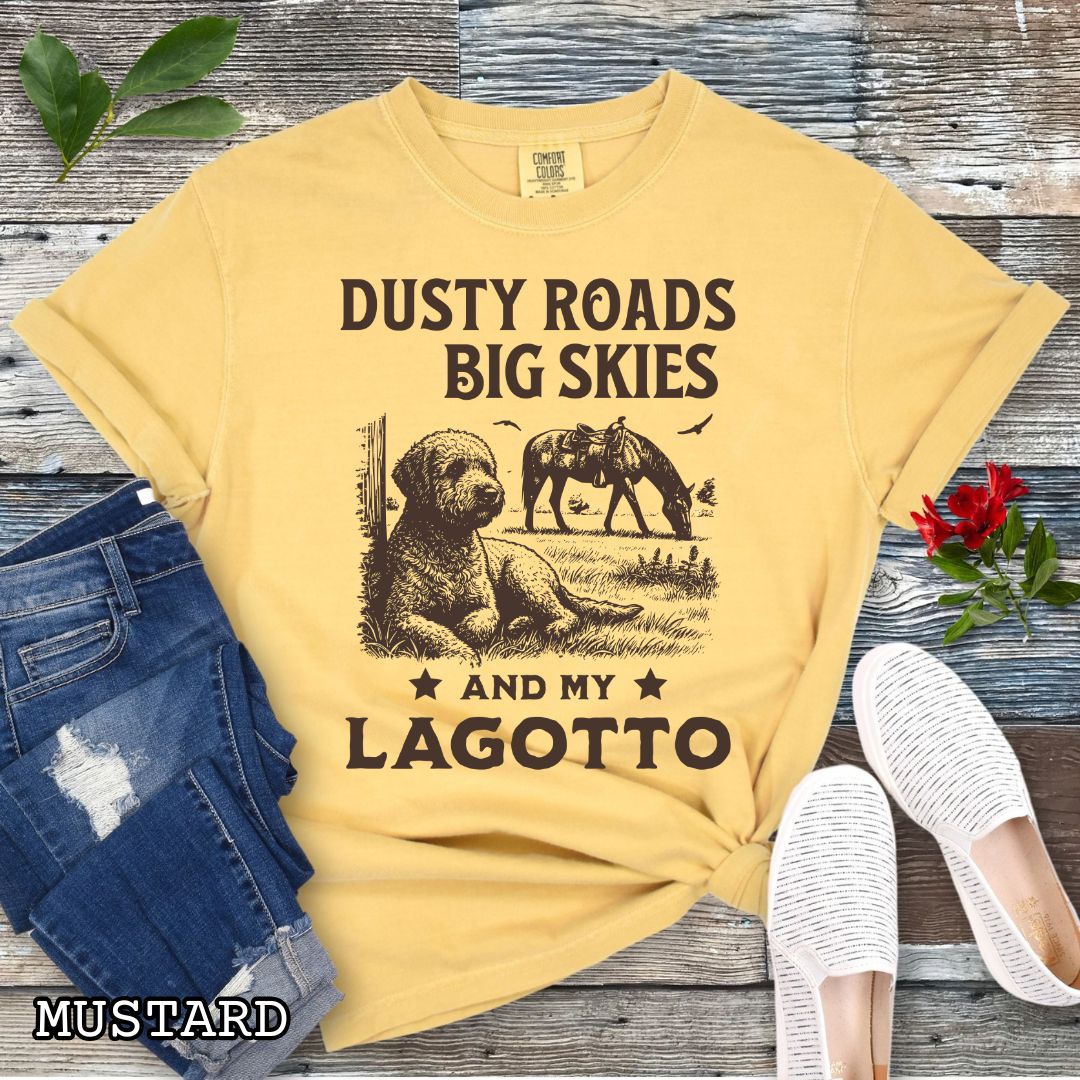Dusty Roads Lagotto T-Shirt