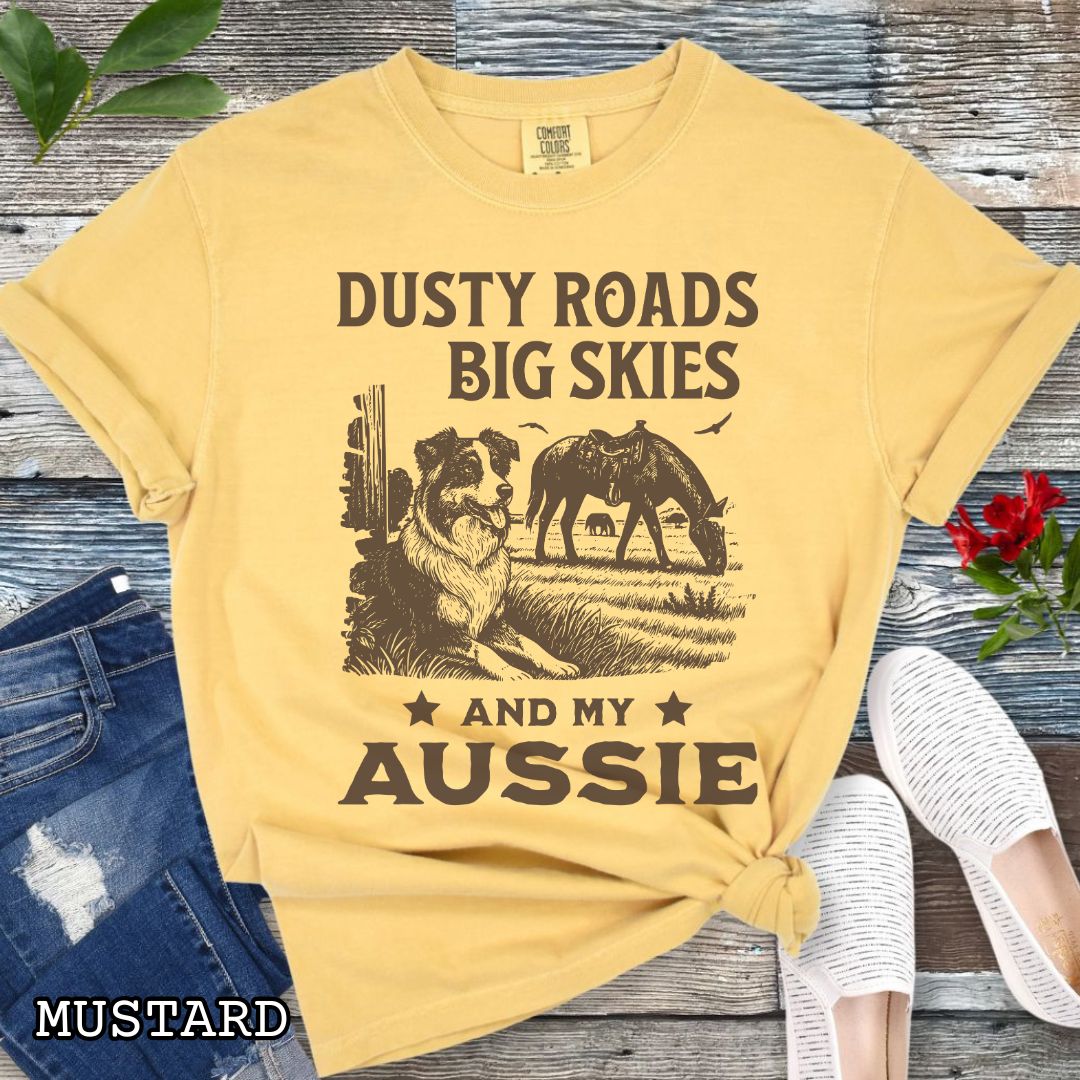 Dusty Roads Aussie T-Shirt