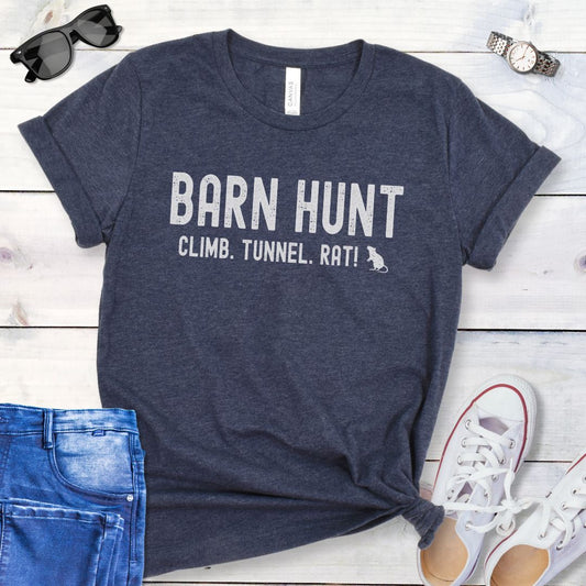Barn Hunt Climb Tunnel Rat T-Shirt