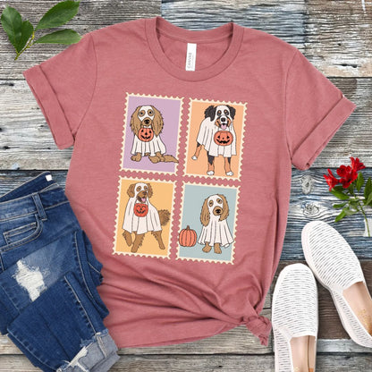 Dogs Trick or Treating T-Shirt