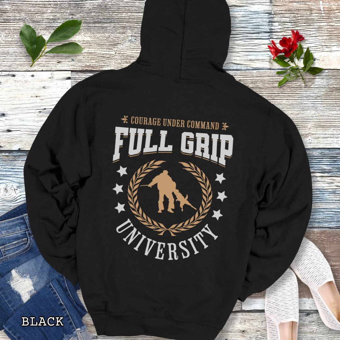 Full Grip U Hoodie (Back Print)