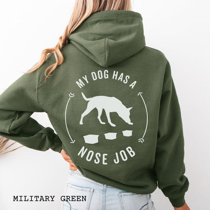 Custom Nose Work Hoodie (Back Print)