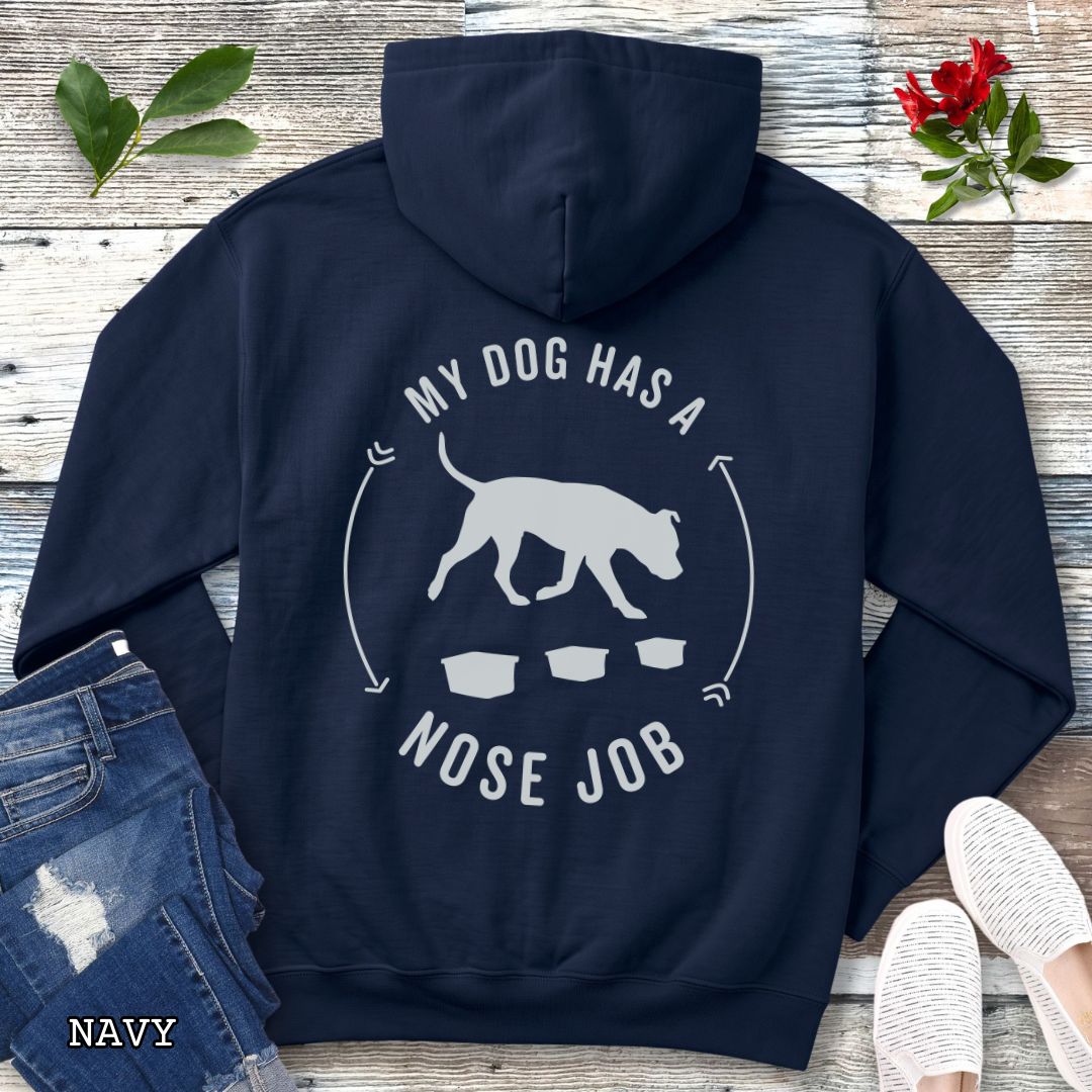 Custom Nose Work Hoodie (Back Print)
