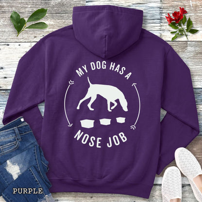 Custom Nose Work Hoodie (Back Print)