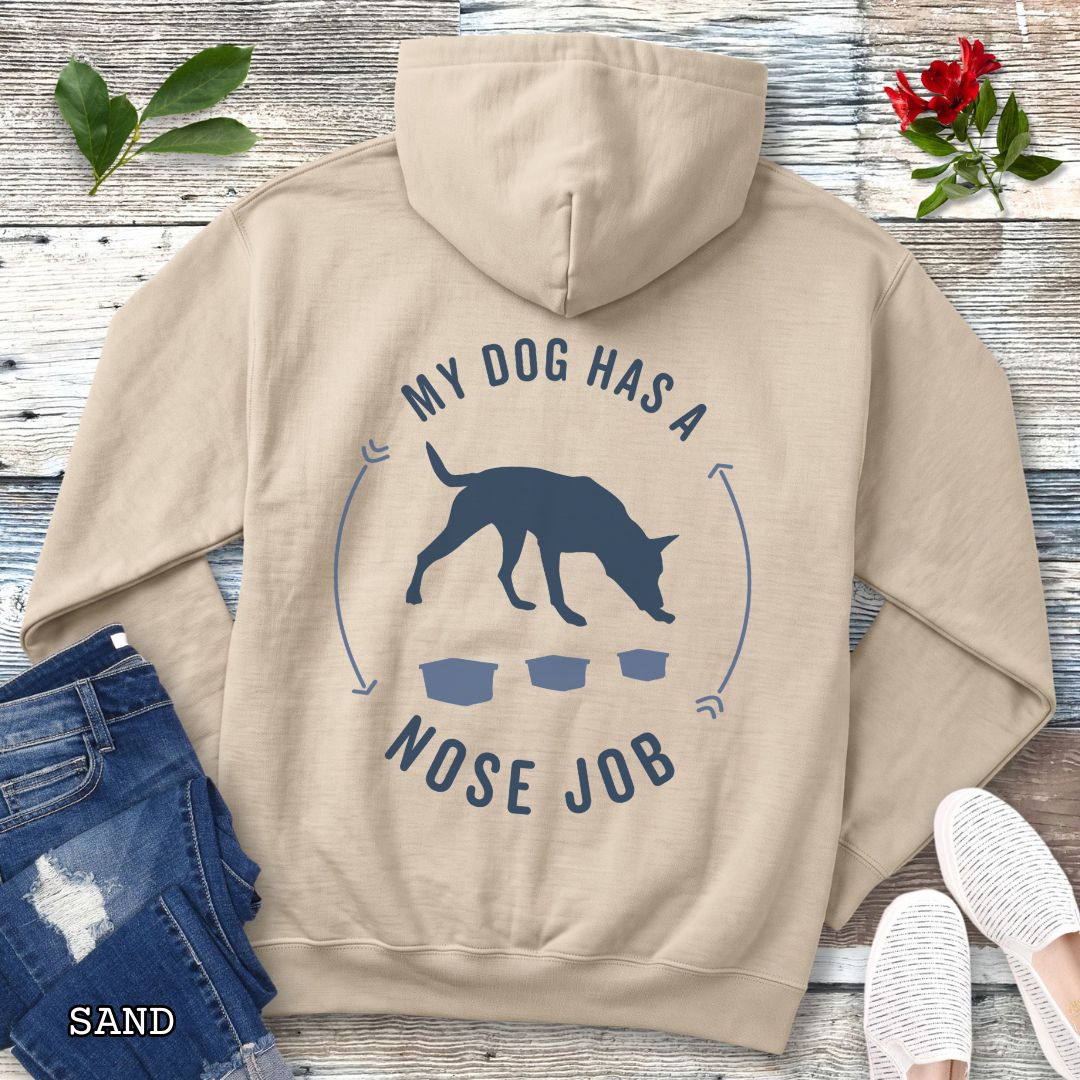 Custom Nose Work Hoodie (Back Print)