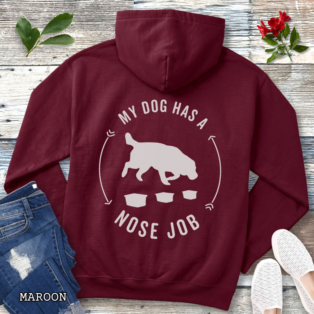 Custom Nose Work Hoodie (Back Print)