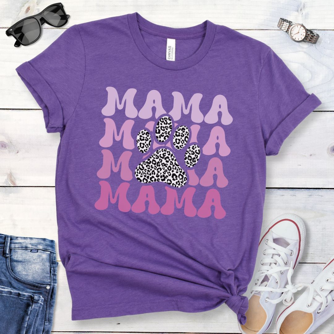 Wild & Groovy Dog Mama T-Shirt